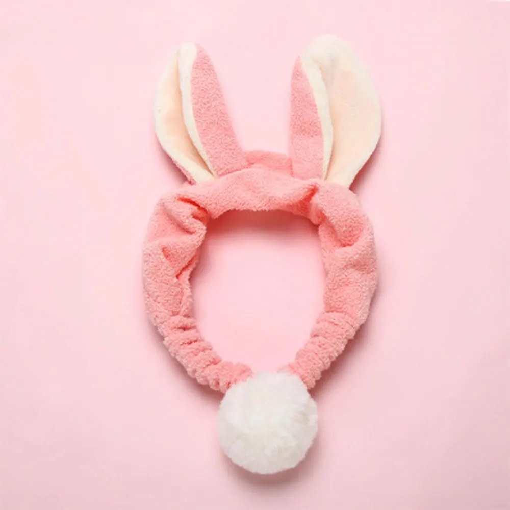 Coral Fleece Rabbit Ears Headband With Pompom Girls Wash Face Make Up Hairband Elastic Bath Spa Turban Lovely Hair Accessories
Coral Fleece Rabbit Ears Headband With Pompom Girls Wash Face Make Up Hairband Elastic Bath Spa Turban Lovely Hair Accessories