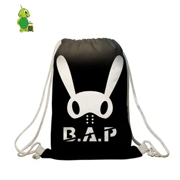 B.A.P Rabbit Group Hip Hop Drawstring Backpack Women Men Softback Travel Bags School Backpack Fashion Storage Drawstring Bags 
B.A.P Rabbit Group Hip Hop Drawstring Backpack Women Men Softback Travel Bags School Backpack Fashion Storage Drawstring Bags