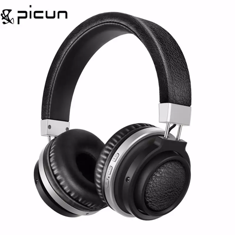 Image PICUN P3 Bluetooth 4.0 Wired+Wireless Headphone Super Steroe Bass Ultimate HD Noise Isolation Headphone Headset