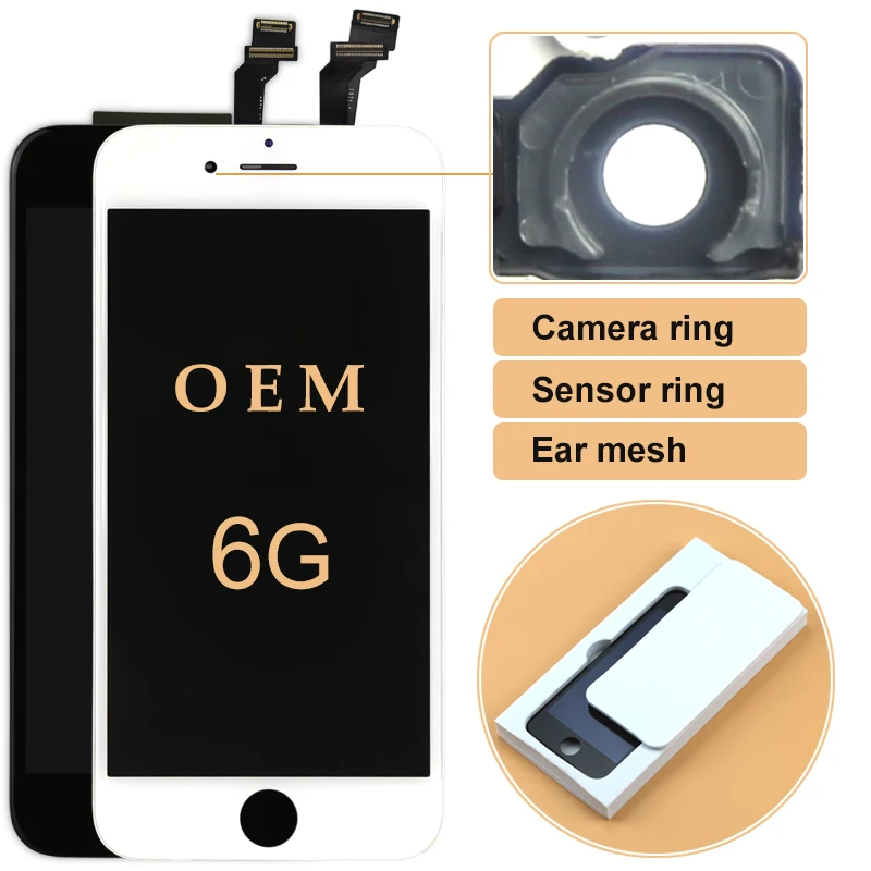 10pcs For iPhone 6 LCD OEM No Dead Pixel LCD Display With Touch Glass Digitizer Assembly +cameral Holder sensor holder
10pcs For iPhone 6 LCD OEM No Dead Pixel LCD Display With Touch Glass Digitizer Assembly +cameral Holder sensor holder