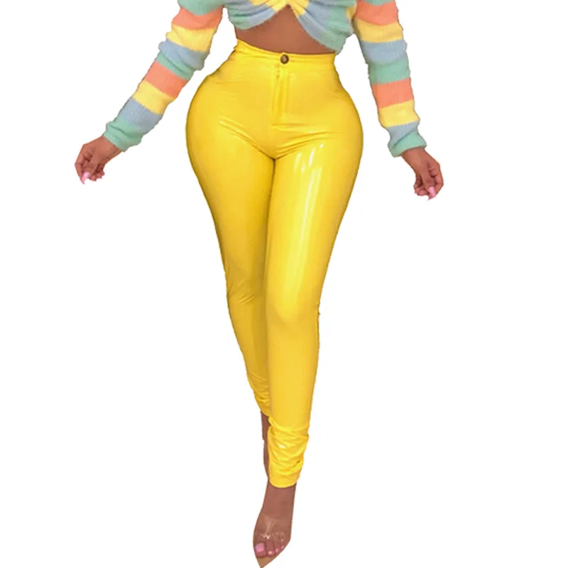 High Waist Leather Pants Women Trousers Plus Size Fashion Winter Club Party Black Skinny Pencil Pants Warm Velvet Pants Leggings
High Waist Leather Pants Women Trousers Plus Size Fashion Winter Club Party Black Skinny Pencil Pants Warm Velvet Pants Leggings