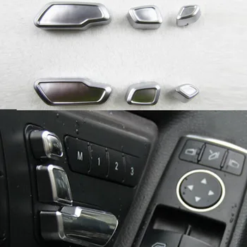 rete For Mercedes Benz E/GLK/ML/GL/GLS Car Interior Decoration Auto Seat adjustment button switch trim 6PCS/SET Wh
rete For Mercedes Benz E/GLK/ML/GL/GLS Car Interior Decoration Auto Seat adjustment button switch trim 6PCS/SET Wh