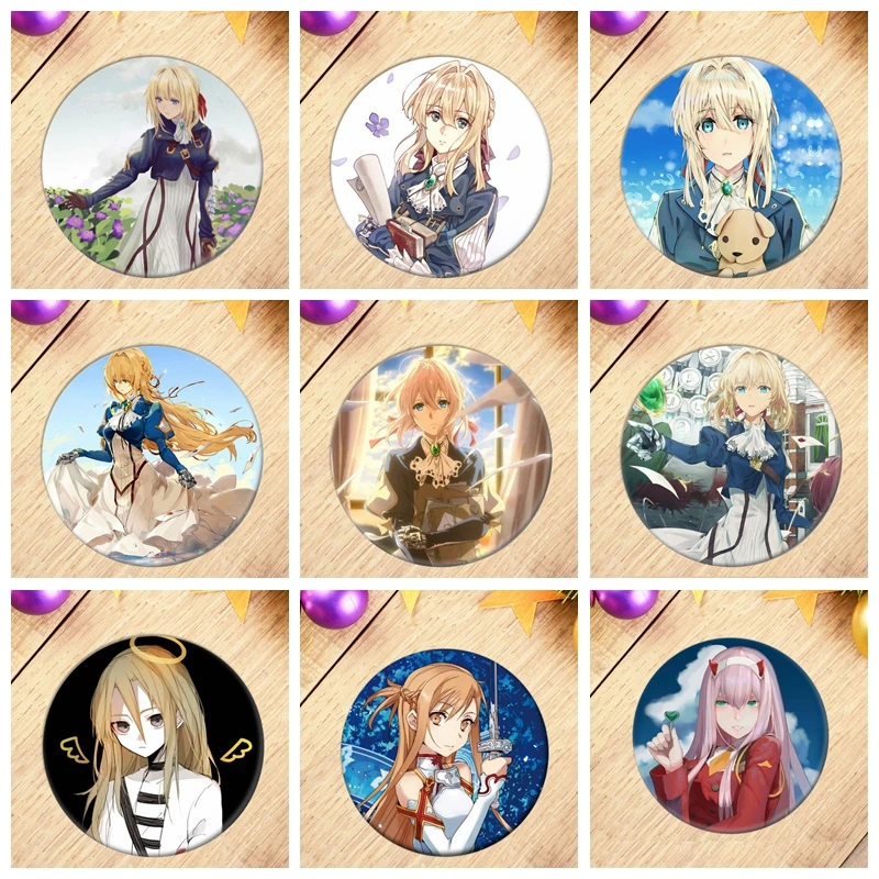 Sales DARLING in the FRANXX Cosplay Badge Violet Evergarden Naruto Brooch Angels of Death Pins Collection Badges for Backpacks
Sales DARLING in the FRANXX Cosplay Badge Violet Evergarden Naruto Brooch Angels of Death Pins Collection Badges for Backpacks