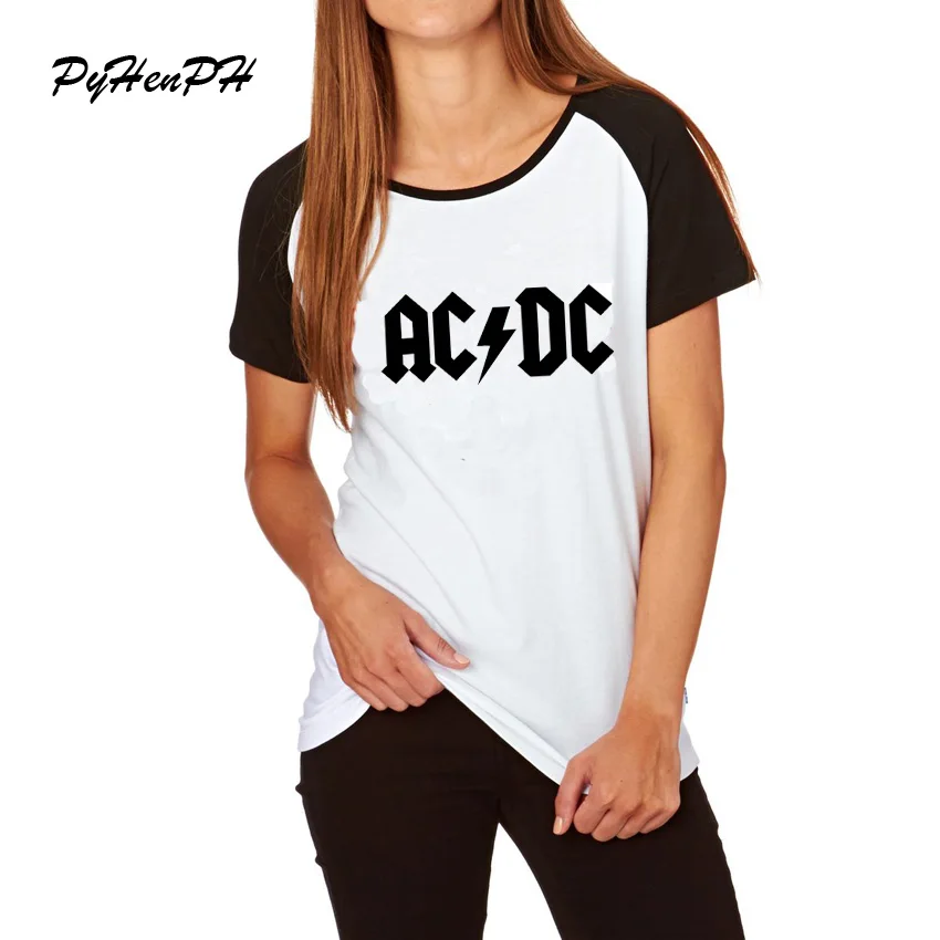 Newest Fashion Women's Rock T-shirt Summer Hip Hop ACDC Black Letter Design T Shirts Women Cool Rap Music Lady Short Sleeve Top
Newest Fashion Women's Rock T-shirt Summer Hip Hop ACDC Black Letter Design T Shirts Women Cool Rap Music Lady Short Sleeve Top