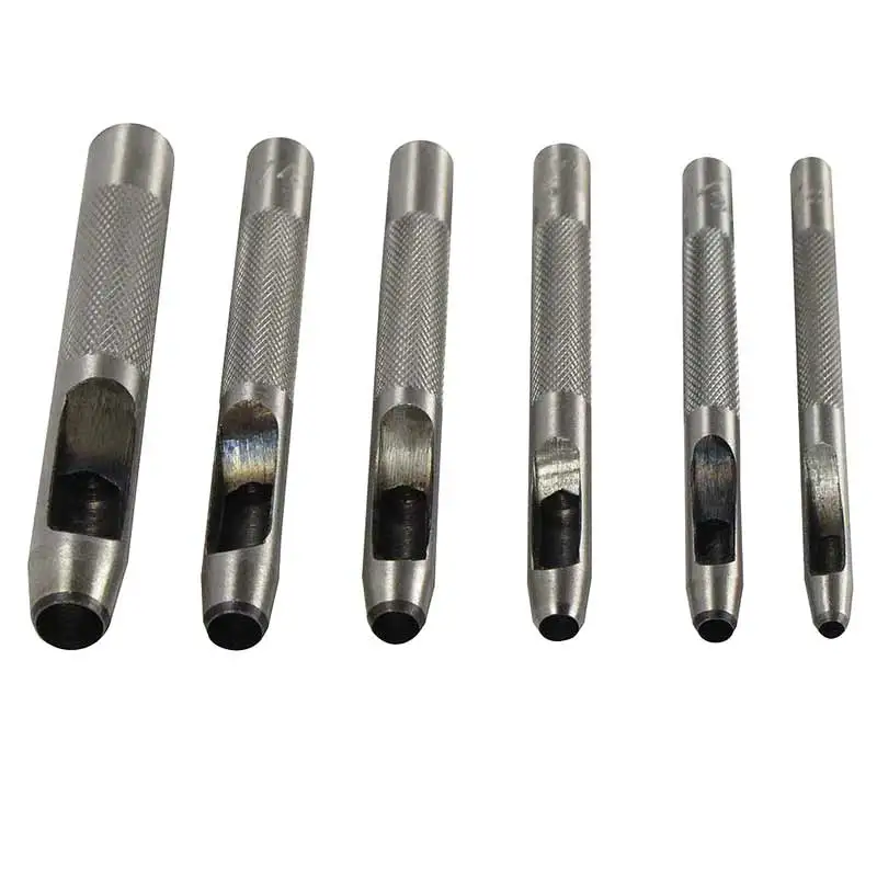 6pcs Waistband Watchband Belt Hole Eyelets Punch DIY Flat Chisel Leather Craft Hole Punch Prong Tool Set E2S
6pcs Waistband Watchband Belt Hole Eyelets Punch DIY Flat Chisel Leather Craft Hole Punch Prong Tool Set E2S