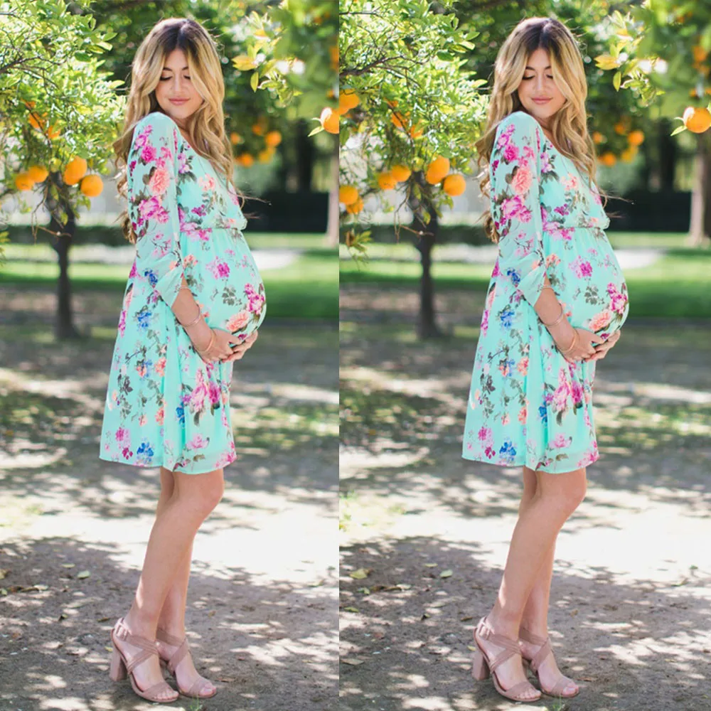 MUQGEW maternity dresses casual Pregnant Womens Nursing Nightgown Pregnancy Floral Printed Dress Clothes robe femme longue #y2
MUQGEW maternity dresses casual Pregnant Womens Nursing Nightgown Pregnancy Floral Printed Dress Clothes robe femme longue #y2