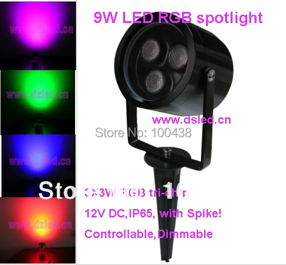 good quality,high power RGB 9W LED Garden light with spike!! Spike LED spotlight,Edison chip,3*3W RGB 3in1,12VDC
good quality,high power RGB 9W LED Garden light with spike!! Spike LED spotlight,Edison chip,3*3W RGB 3in1,12VDC