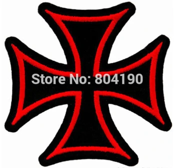 IRON CROSS PATCH Embroidered Maltese Gothic BLACK RED BIKER CHOPPER retro emo punk rockabilly applique sew on/ iron on patch
IRON CROSS PATCH Embroidered Maltese Gothic BLACK RED BIKER CHOPPER retro emo punk rockabilly applique sew on/ iron on patch