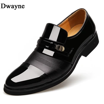 Dwayne 2018 Men's Business shoes Spring Autumn Men Formal Wedding Shoes Luxury Men Dress Shoes Men Loafers Pointy Shoes
Dwayne 2018 Men's Business shoes Spring Autumn Men Formal Wedding Shoes Luxury Men Dress Shoes Men Loafers Pointy Shoes
