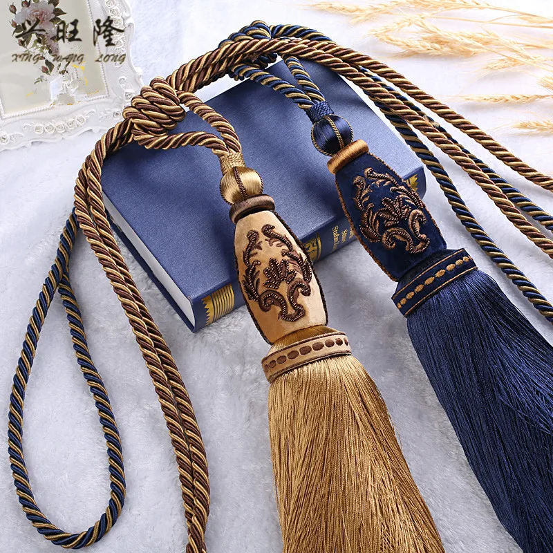 XWL 2Pcs Antique Curtain Tiebacks Long Tassel Brush Straps Hanging Ball Bind Ropes Buckle Curtain Accessory Tie Tape Back Decor
XWL 2Pcs Antique Curtain Tiebacks Long Tassel Brush Straps Hanging Ball Bind Ropes Buckle Curtain Accessory Tie Tape Back Decor