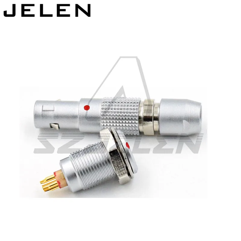 SZJELEN Connector 2pin, FGG/EGG 00B 2 3 4 5pin foe red epic Time code plug and ARRI mini Audio plug
SZJELEN Connector 2pin, FGG/EGG 00B 2 3 4 5pin foe red epic Time code plug and ARRI mini Audio plug