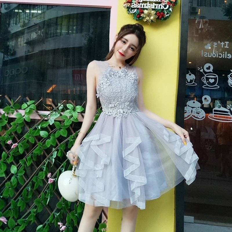 Women's Clothing new solid vintage lace flower o-neck sleeveless summer dress women mesh A-line Korean chic vest party Dresses
Women's Clothing new solid vintage lace flower o-neck sleeveless summer dress women mesh A-line Korean chic vest party Dresses