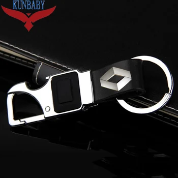 KUNBABY Metal Leather Car Key Chain Ring Holder With LED Bottle Opener Multifunctional Tool For Renault
KUNBABY Metal Leather Car Key Chain Ring Holder With LED Bottle Opener Multifunctional Tool For Renault