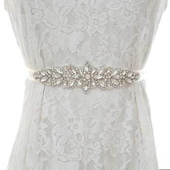 Dazzling Silver Rhinestones Bridal Belt Crystal Wedding Sash Pearls Wedding Belt For Wedding Bridesmaid Dress S128S
Dazzling Silver Rhinestones Bridal Belt Crystal Wedding Sash Pearls Wedding Belt For Wedding Bridesmaid Dress S128S