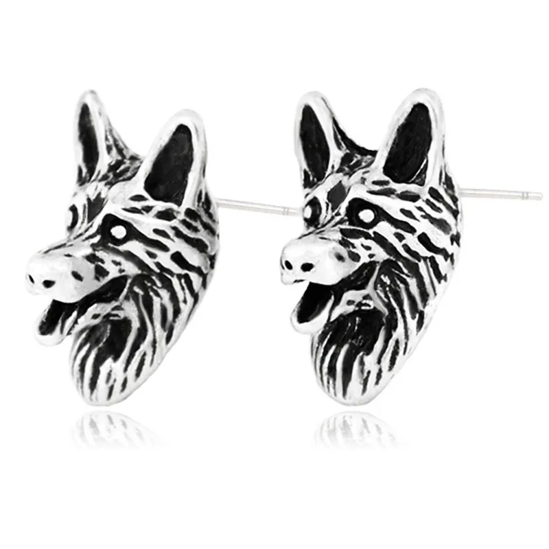 New Vintage German Shepherd Dog Pet Stud Earring Punk Animal Dogs Earing Love Earrings For Women Jewelry Bijoux Femme Pendientes
New Vintage German Shepherd Dog Pet Stud Earring Punk Animal Dogs Earing Love Earrings For Women Jewelry Bijoux Femme Pendientes
