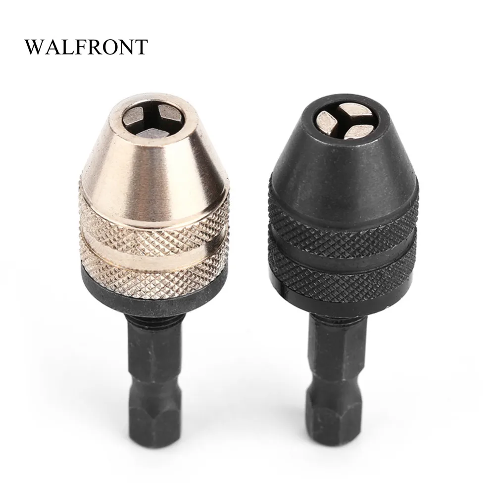 WALFRONT Hex Shank Drill Bit Keyless Electric Drill Chuck Quick Change Screwdriver Adapter Converter Grind Drilling Rotary Tools
WALFRONT Hex Shank Drill Bit Keyless Electric Drill Chuck Quick Change Screwdriver Adapter Converter Grind Drilling Rotary Tools