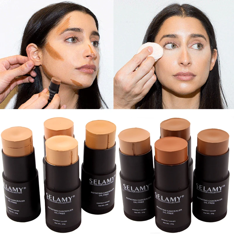 SELAMY Face Foundation Contour Concealer Stick Long Lasting Dark Circles Corrector Makeup Full Cover Base Primer Hide Blemish
SELAMY Face Foundation Contour Concealer Stick Long Lasting Dark Circles Corrector Makeup Full Cover Base Primer Hide Blemish
