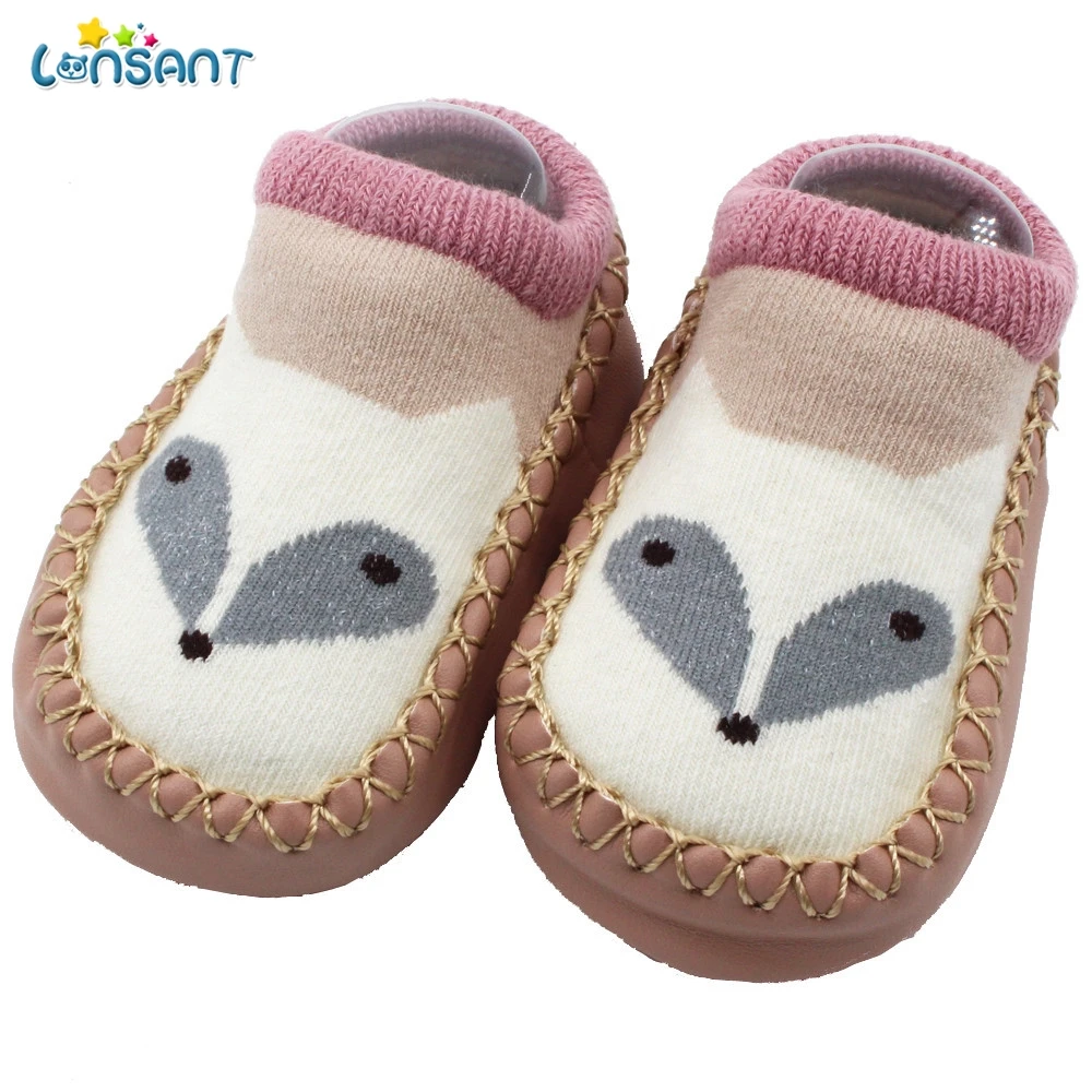 LONSANT Cartoon Newborn Baby Girls Boys Anti-slip Socks Slipper Shoes Boots First Walker sapatilha infantil
LONSANT Cartoon Newborn Baby Girls Boys Anti-slip Socks Slipper Shoes Boots First Walker sapatilha infantil