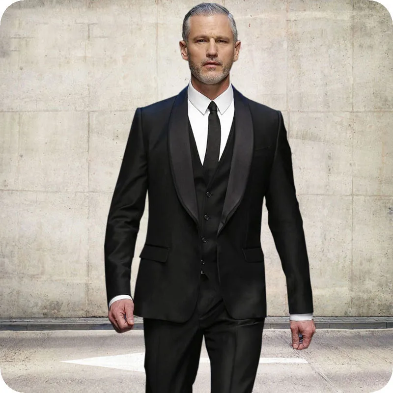 Latest Coat Pant Design Black Men Suits for Wedding Suits Slim Fit Formal Prom Man Blazer Groom Tuxedo Terno Masculino 3Pieces
Latest Coat Pant Design Black Men Suits for Wedding Suits Slim Fit Formal Prom Man Blazer Groom Tuxedo Terno Masculino 3Pieces