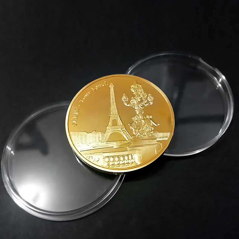 Exquisite Paris Tower Collection Coins Building Badge Metal Coin Arts Creative Gifts Alloy Commemorative Coin
Exquisite Paris Tower Collection Coins Building Badge Metal Coin Arts Creative Gifts Alloy Commemorative Coin