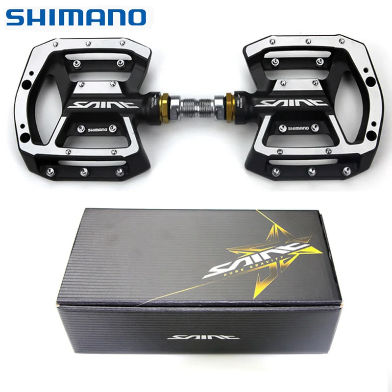 Shimano Saint PD-MX80 на плоской платформе MTB DH AM горные BMX Бесплатная ездить педали черный