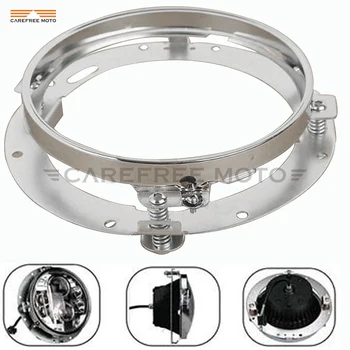 7" Motorcycle HID LED Headlight Mounting Ring Bracket Case for Harley Touring 1994-2013
7" Motorcycle HID LED Headlight Mounting Ring Bracket Case for Harley Touring 1994-2013