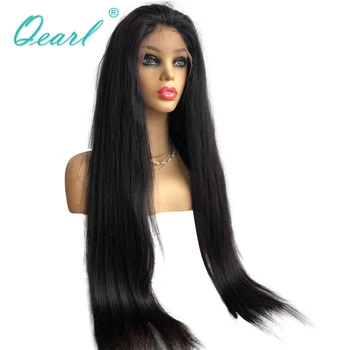 Super Long Length Lace Front Wigs 24"26"28"30"32"Human Hair Thick Density Lace Wig Straight Brazilian Remy Hair Black 13x4 Qearl
Super Long Length Lace Front Wigs 24"26"28"30"32"Human Hair Thick Density Lace Wig Straight Brazilian Remy Hair Black 13x4 Qearl