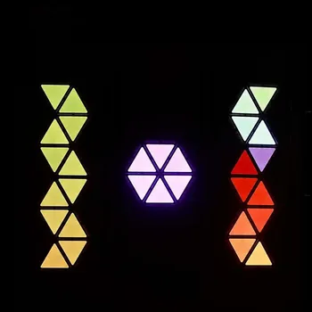 1 set SK6812 WS2812B triangular smart Magic panel LED Matrix panel for Arduino DC5V Creative assembly and programmable APP KTV
1 set SK6812 WS2812B triangular smart Magic panel LED Matrix panel for Arduino DC5V Creative assembly and programmable APP KTV