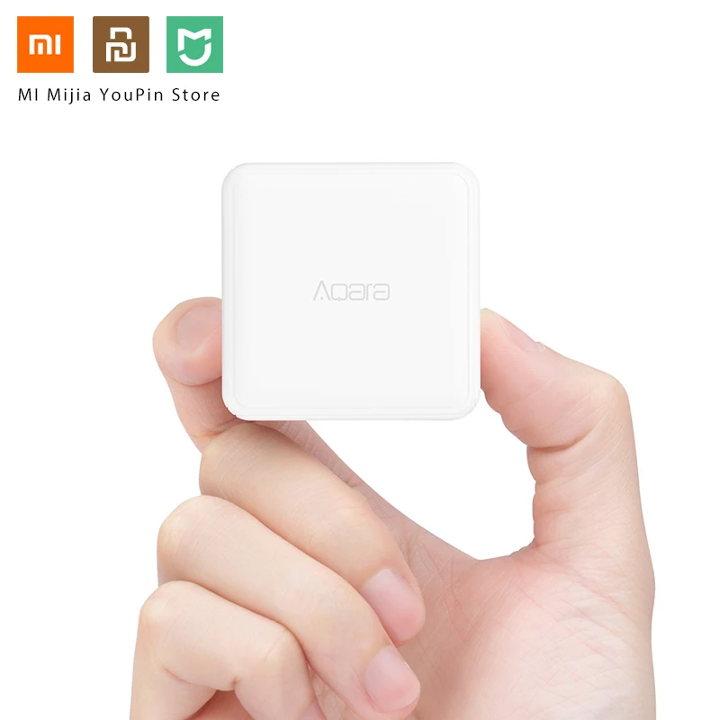 Xiaomi Aqara Mi Cube Controller Zigbee Version Controlled by Six Actions with Phone App for Smart Home Device TV Smart Socket
Xiaomi Aqara Mi Cube Controller Zigbee Version Controlled by Six Actions with Phone App for Smart Home Device TV Smart Socket