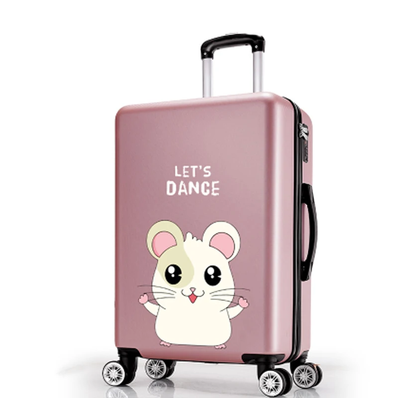 20"22"24"26"carry-on Suitcase with wheels Girl&boy pink lovely luggage travel bag trolley bags students school Trolley suitcases
20"22"24"26"carry-on Suitcase with wheels Girl&boy pink lovely luggage travel bag trolley bags students school Trolley suitcases