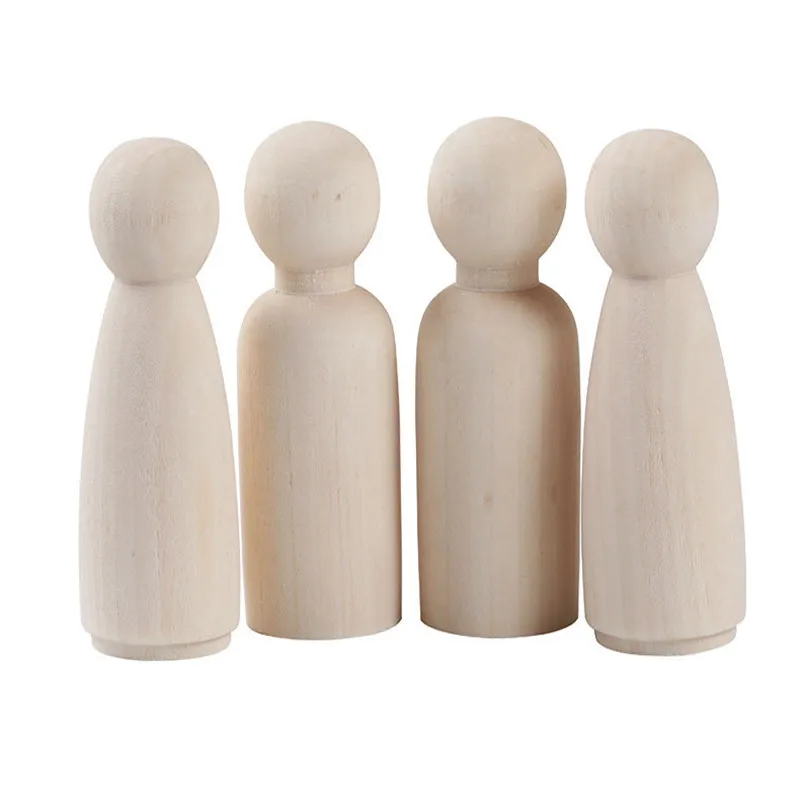 Big Size Wooden Peg People Nesting Set Peg Dolls 75mm Crafts DIY Toy Creative Girls Boys Baby Teether
Big Size Wooden Peg People Nesting Set Peg Dolls 75mm Crafts DIY Toy Creative Girls Boys Baby Teether