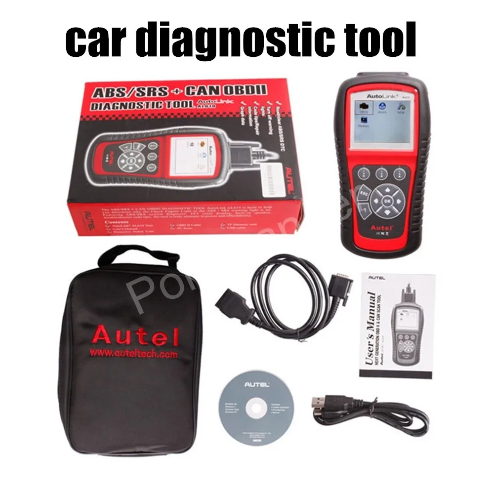 high quality Autel Autolink AL619 ABS/SRS CAN OBDII Code Reader Light clears codes resets monitors
high quality Autel Autolink AL619 ABS/SRS CAN OBDII Code Reader Light clears codes resets monitors