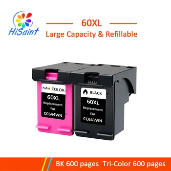Hisaint 60XL Refill Ink Cartridges Replacement for HP 60 XL for Deskjet D2530 D2545 F2430 F4224 F4440 F4480 ENVY120 C4650
Hisaint 60XL Refill Ink Cartridges Replacement for HP 60 XL for Deskjet D2530 D2545 F2430 F4224 F4440 F4480 ENVY120 C4650