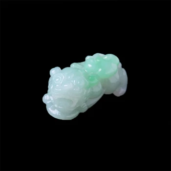 Emerald beast jade pendant Hand carved jade brave troops pendant necklace Attached lanyard and certificate 18061316
Emerald beast jade pendant Hand carved jade brave troops pendant necklace Attached lanyard and certificate 18061316