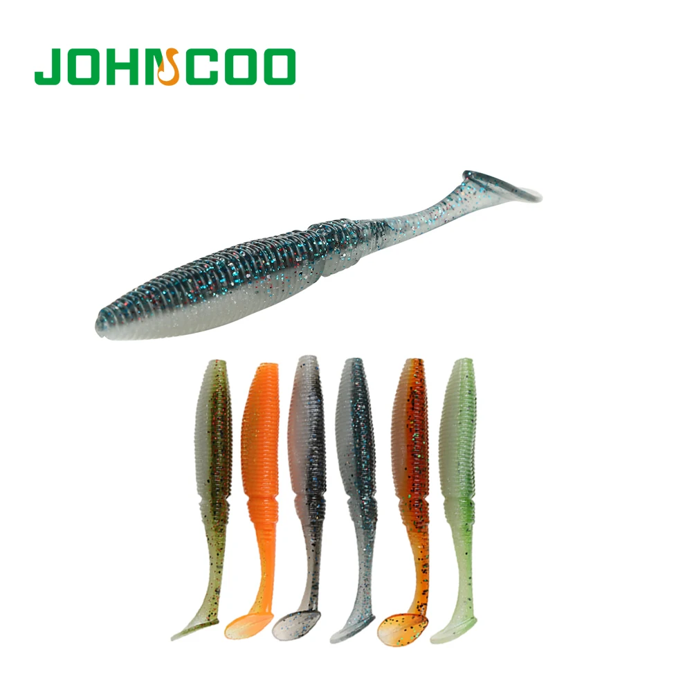 JOHNCOO 6pcs Artificial Soft Baits Fishing Lure 10cm 8g Swimbaits Soft Plastic Lure with Salt Wobbler Fishing Tackle
JOHNCOO 6pcs Artificial Soft Baits Fishing Lure 10cm 8g Swimbaits Soft Plastic Lure with Salt Wobbler Fishing Tackle