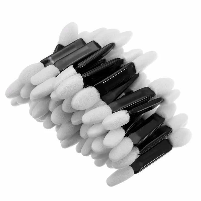 50pcs/Set Eyeshadow Applicator Professional Sponge Double Ended Make Up Supplies Portable Eye Shadow Brushes Cosmetic Tools
50pcs/Set Eyeshadow Applicator Professional Sponge Double Ended Make Up Supplies Portable Eye Shadow Brushes Cosmetic Tools