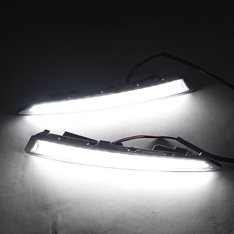 Car Flashing 1Pair led Daytime Running Light drl daylight for Ford Kuga Escape 2014 2015 2016 2017 with yellow turn signal
Car Flashing 1Pair led Daytime Running Light drl daylight for Ford Kuga Escape 2014 2015 2016 2017 with yellow turn signal