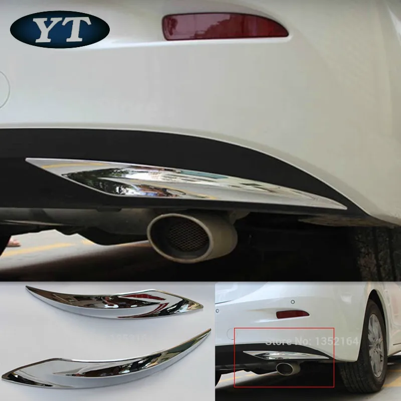 Auto rear bumper trim, tail bumper sticker for mazda 3 2014 axela, abs chrome,auto accessories,free shipping.4pcs
Auto rear bumper trim, tail bumper sticker for mazda 3 2014 axela, abs chrome,auto accessories,free shipping.4pcs