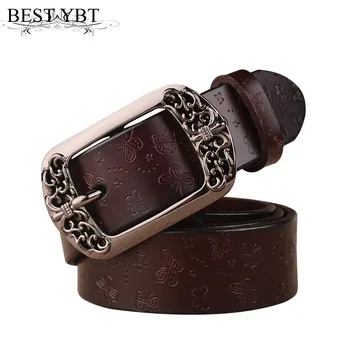 Best YBT Women Leather Belt Women's retro leisure decoration Alloy Pin buckle Belt fashion personality dress Belt
Best YBT Women Leather Belt Women's retro leisure decoration Alloy Pin buckle Belt fashion personality dress Belt