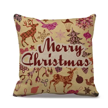 Merry Christmas Elk Various Animals Pillow Case Home Cotton Linen Living Room Bed Chair Seat Throw Cushion Pillowcases for Kids
Merry Christmas Elk Various Animals Pillow Case Home Cotton Linen Living Room Bed Chair Seat Throw Cushion Pillowcases for Kids