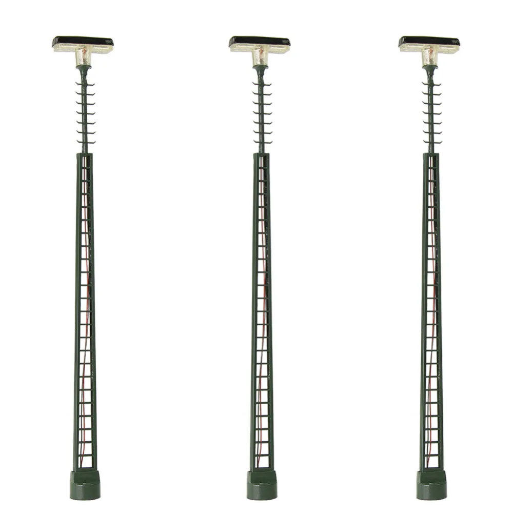 3pcs HO Scale Lamp Post 14.3cm 1:87 Street Lights Model Railway Train LEDs Miniature LQS63HO
3pcs HO Scale Lamp Post 14.3cm 1:87 Street Lights Model Railway Train LEDs Miniature LQS63HO