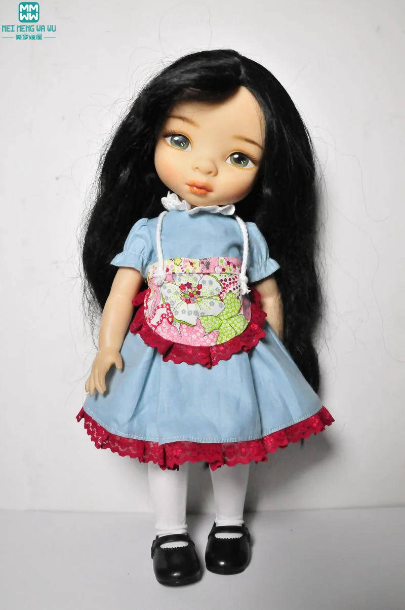 40CM blue dress Clothes for dolls 16 Salon Doll Things for dolls Child's Christmas present
40CM blue dress Clothes for dolls 16 Salon Doll Things for dolls Child's Christmas present