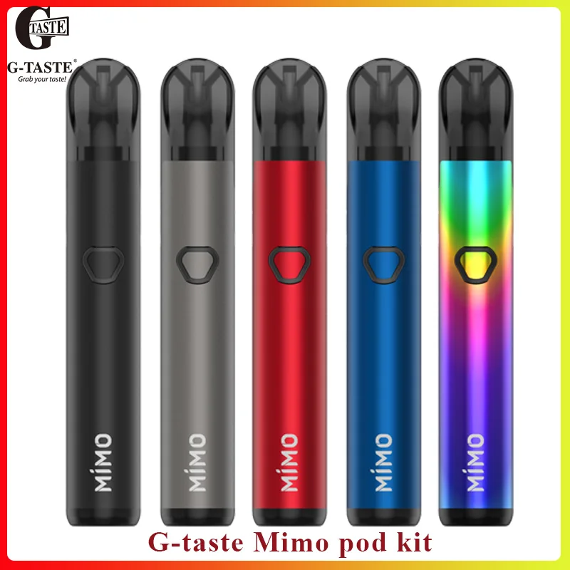 Newest Pod Vape G-taste Mimo pod kit 450mah battery & 1.3ml pod E cigarette Pod Vape Kit vs caliburn pod/justfog minifit kit
Newest Pod Vape G-taste Mimo pod kit 450mah battery & 1.3ml pod E cigarette Pod Vape Kit vs caliburn pod/justfog minifit kit