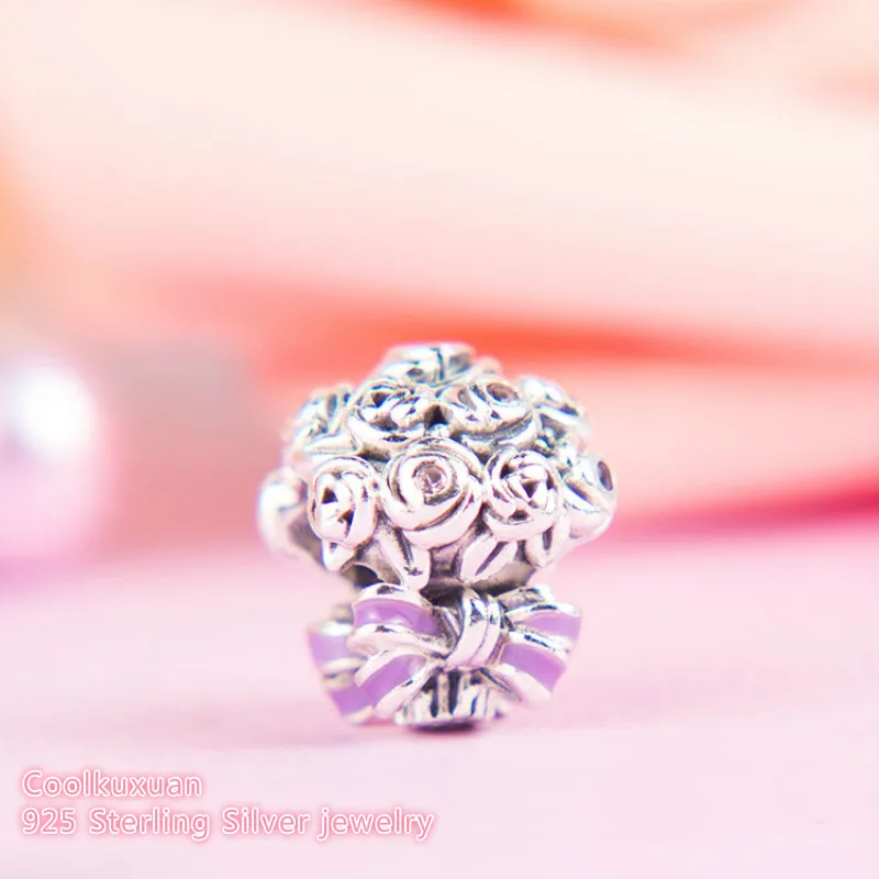 Mother's Day 925 Sterling Silver Celebration Bouquet Charm, Lilac & Rose Pink Crystals & Purple Enamel Fit Pandora Bracelet
Mother's Day 925 Sterling Silver Celebration Bouquet Charm, Lilac & Rose Pink Crystals & Purple Enamel Fit Pandora Bracelet