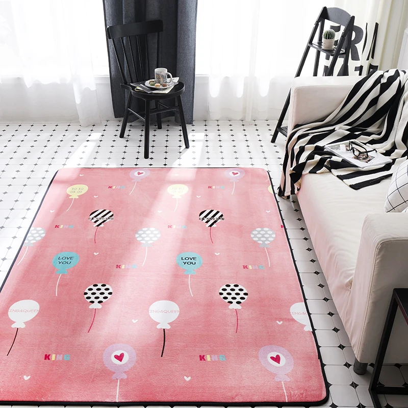 Pink Balloon Cartoon Carpets Hallway Living Room Bedroom Decorative Kids Play Carpet Area Rug Floor Children Room Yoga Play Mats
Pink Balloon Cartoon Carpets Hallway Living Room Bedroom Decorative Kids Play Carpet Area Rug Floor Children Room Yoga Play Mats