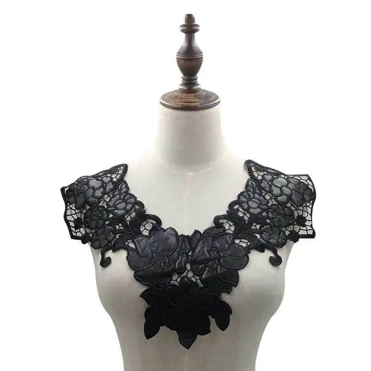 Fashion Black PU Flowers Embroidered Lace Fabric Motif Sew On Cloth Patches Sticker DIY Dress Guipure Scrapbooking For Sewing
Fashion Black PU Flowers Embroidered Lace Fabric Motif Sew On Cloth Patches Sticker DIY Dress Guipure Scrapbooking For Sewing
