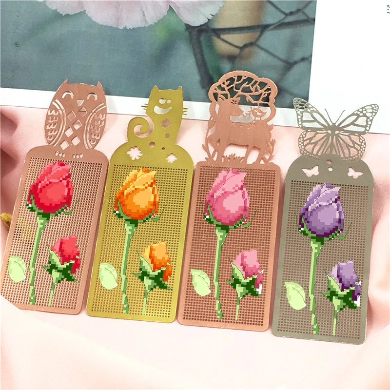 DIY Craft Stich Cross Stitch Bookmark Metal Silver Golden Needlework Embroidery Crafts Counted Cross-Stitching Kit
DIY Craft Stich Cross Stitch Bookmark Metal Silver Golden Needlework Embroidery Crafts Counted Cross-Stitching Kit