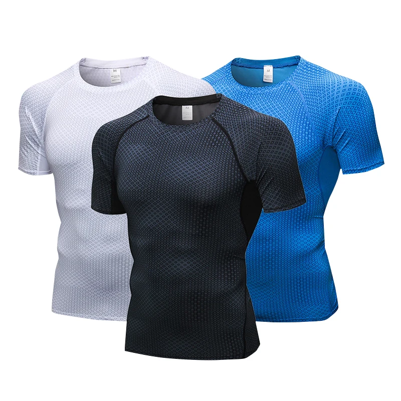 Men Short Sleeves T-shirts Quick Dry Tight Fitness Running T shirts Gym Sport Top Clothing running training Male Sportswear
Men Short Sleeves T-shirts Quick Dry Tight Fitness Running T shirts Gym Sport Top Clothing running training Male Sportswear