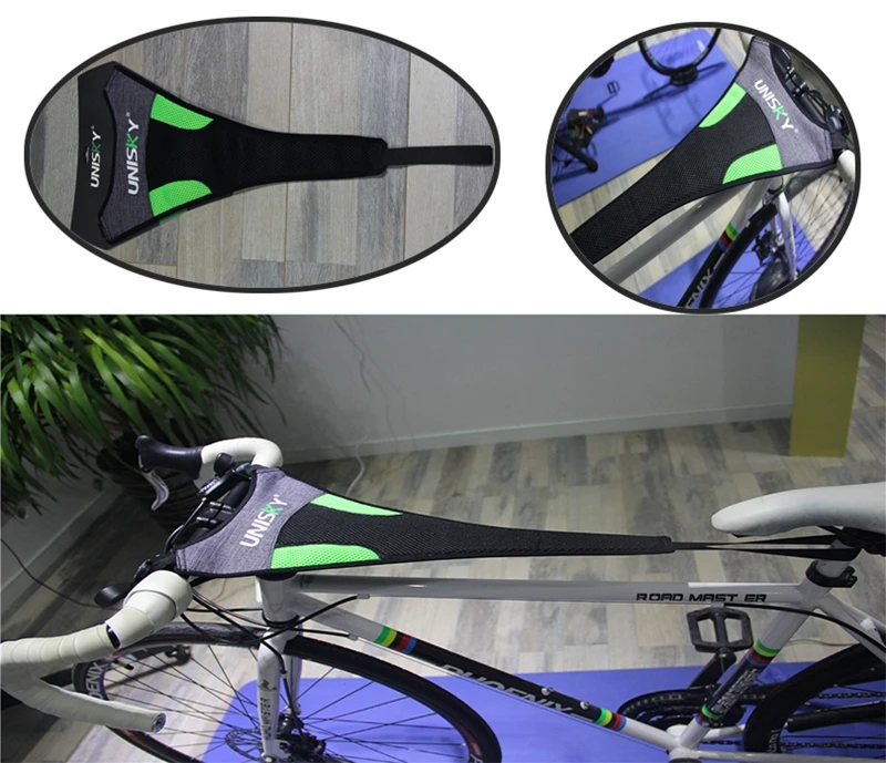 Cycling Bike Bicycle Sweatband Trainer Sweat Net Bike Sweat-proof Training Tape Frame Protection Bicycle Accessories Green
Cycling Bike Bicycle Sweatband Trainer Sweat Net Bike Sweat-proof Training Tape Frame Protection Bicycle Accessories Green