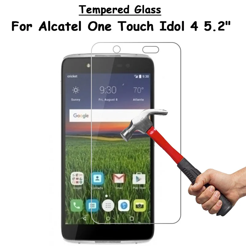 For Alcatel One Touch Idol 4 idol4 5.2" OT 6055 Clear Tempered Glass Screen Protector Ultra Thin Explosion-proof Protective Film
For Alcatel One Touch Idol 4 idol4 5.2" OT 6055 Clear Tempered Glass Screen Protector Ultra Thin Explosion-proof Protective Film